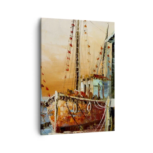 Vászonkép - Nyugodt visszatérés - 50x70 cm