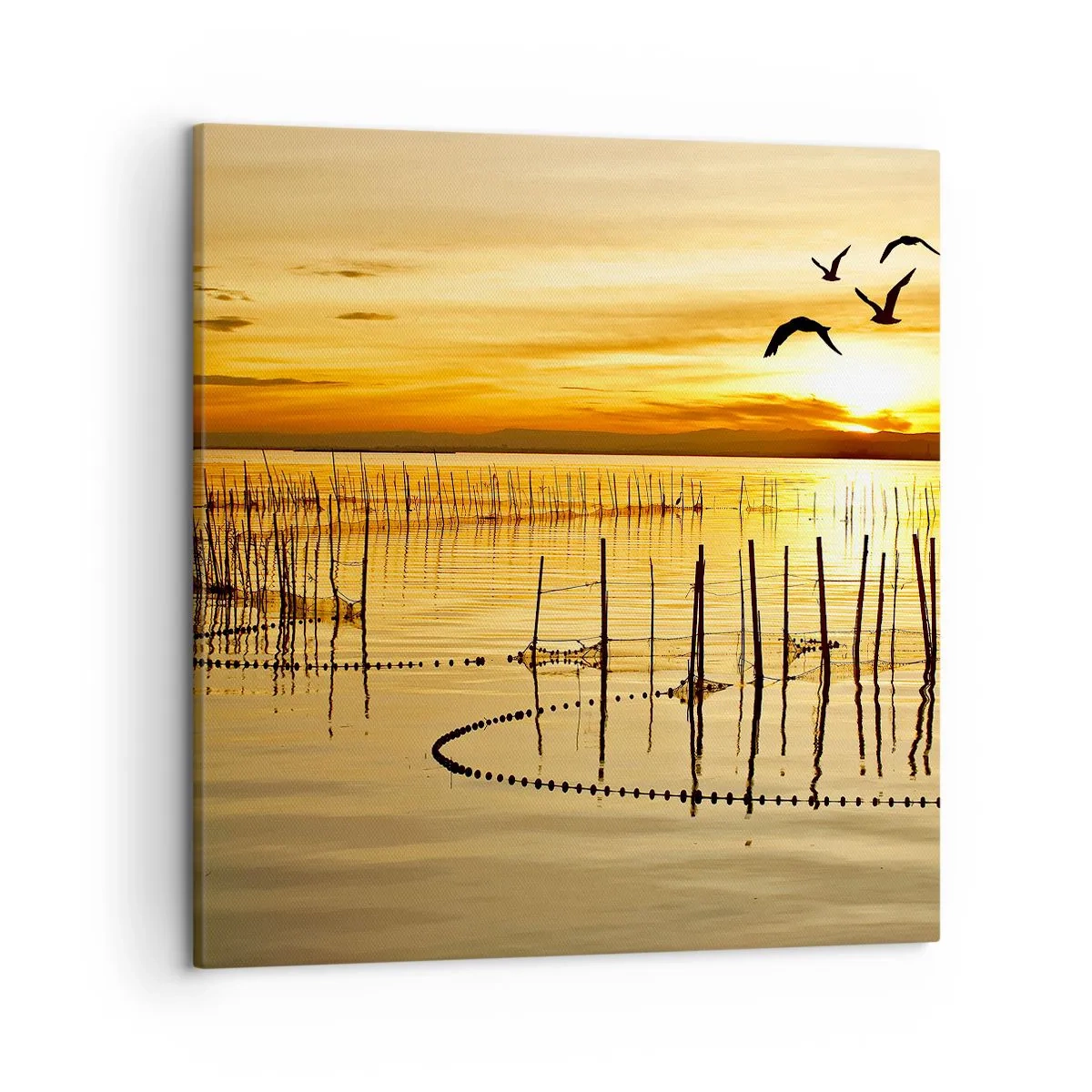 Vászonkép - A halászaton - 50x50 cm