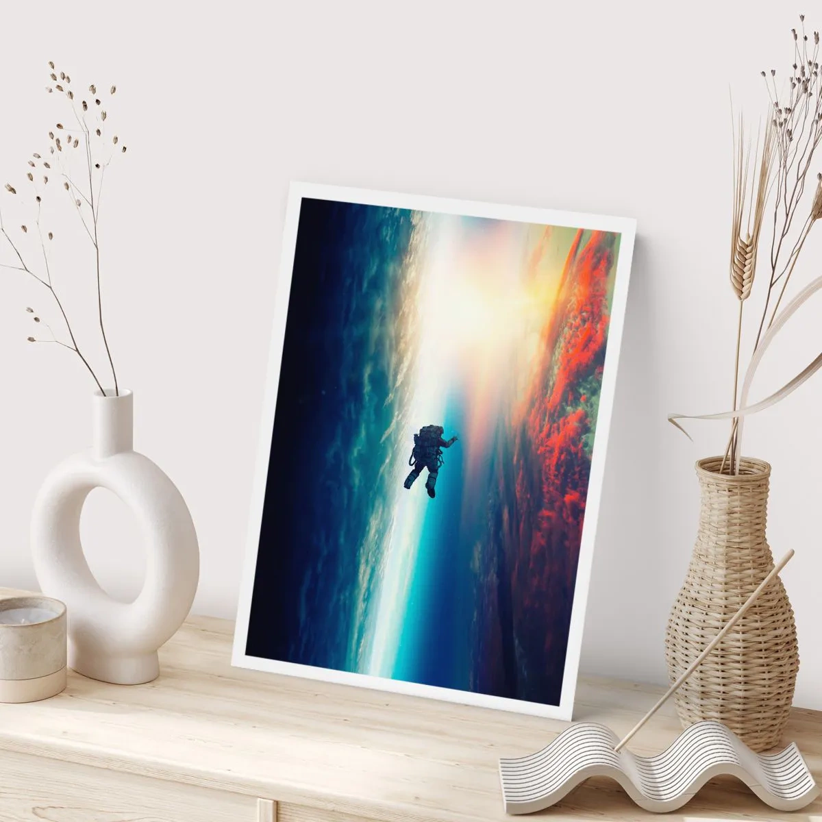 Poszter - Szembenézés az univerzummal - 40x50 cm