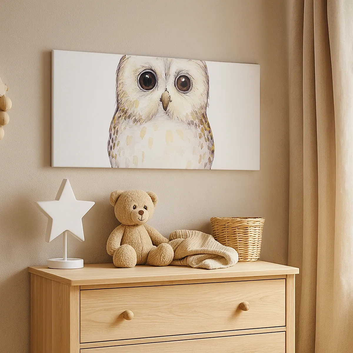 Vászonkép - Nézz a szemembe - 30x30 cm