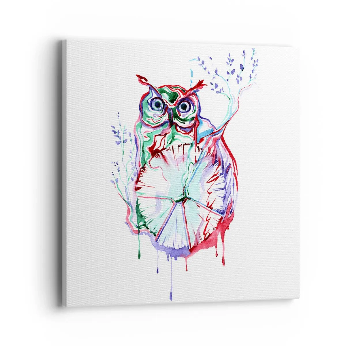 Vászonkép - Természeténél fogva bölcs - 40x40 cm