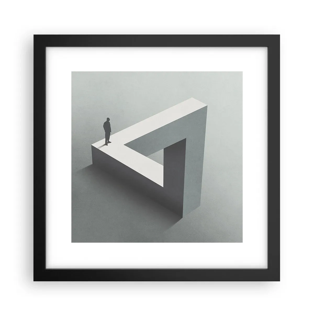 Poszter fehér keretben - És mégis lehetséges - 30x30 cm