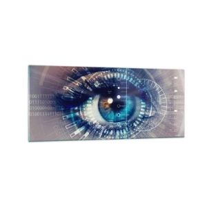 Üveg kép - Azt hiszed, hogy ismersz - 120x50 cm