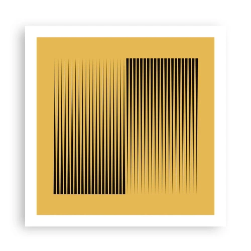 Poszter - Az ellentétek négyzete - 60x60 cm