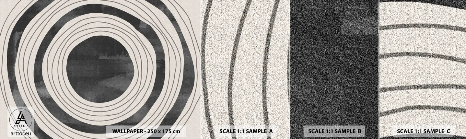 Fotótapéta Minta Standard Eco - A legmélyén - Kerekek, Minimalizmus, Idős - 100x30 cm