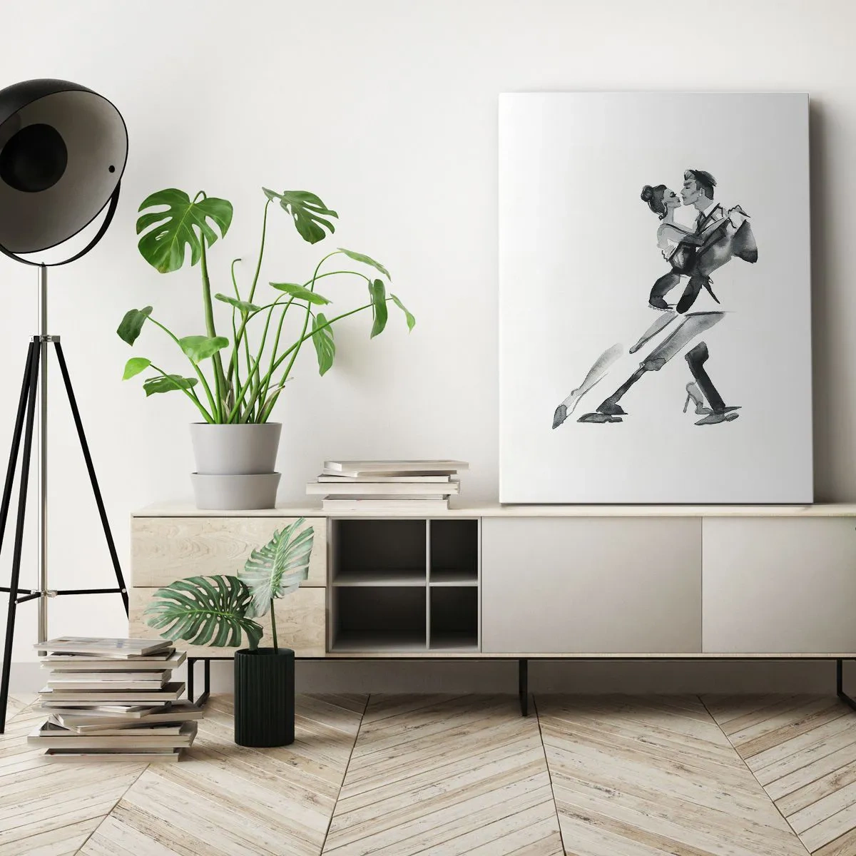 Vászonkép - Egy ütemben - 45x80 cm