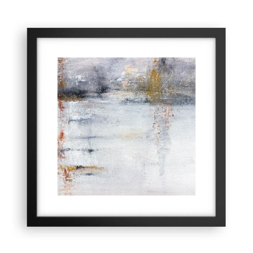 Poszter fehér keretben - A légfüggöny mögött  - 30x30 cm