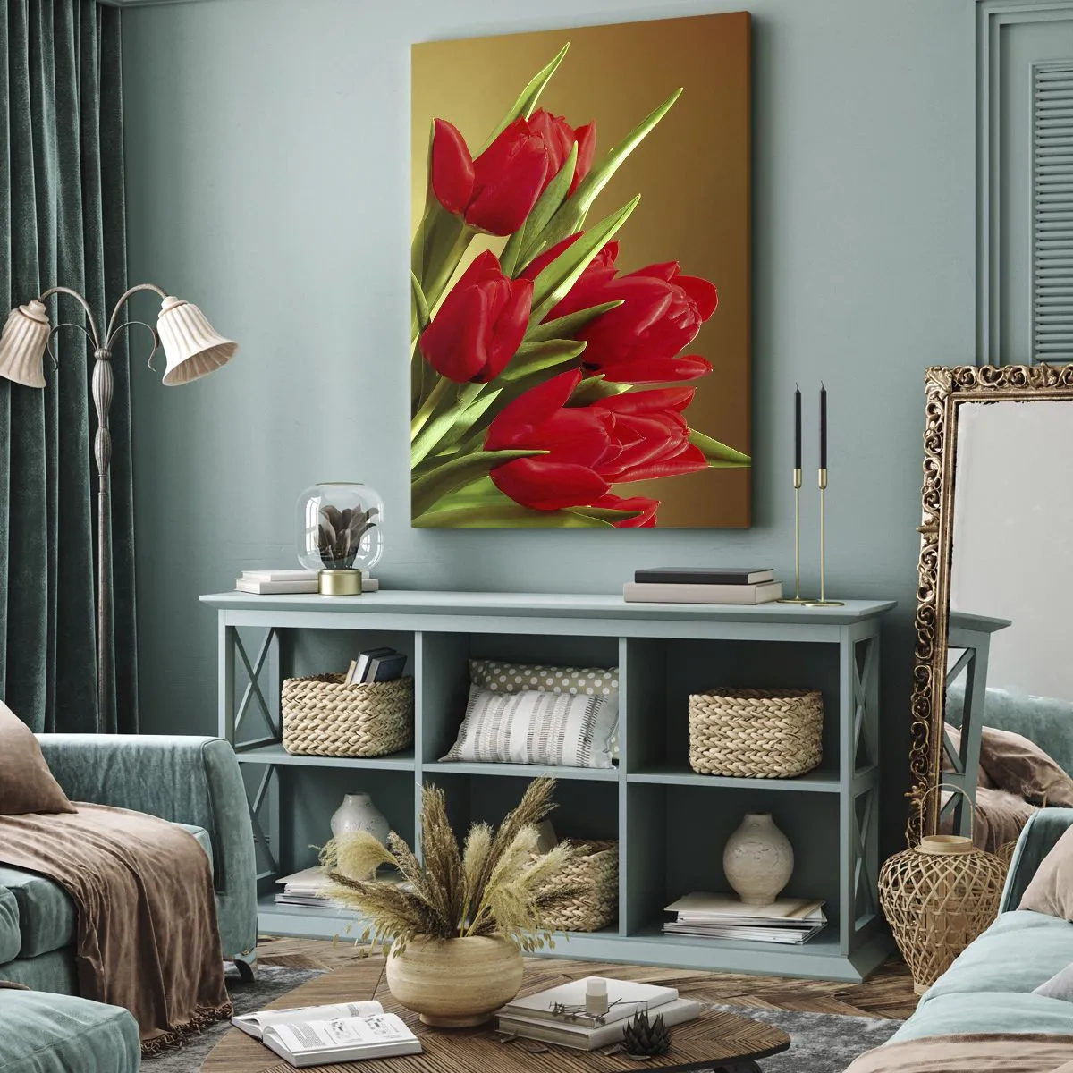 Vászonkép - Egy csokor tavaszi öröm - 50x70 cm
