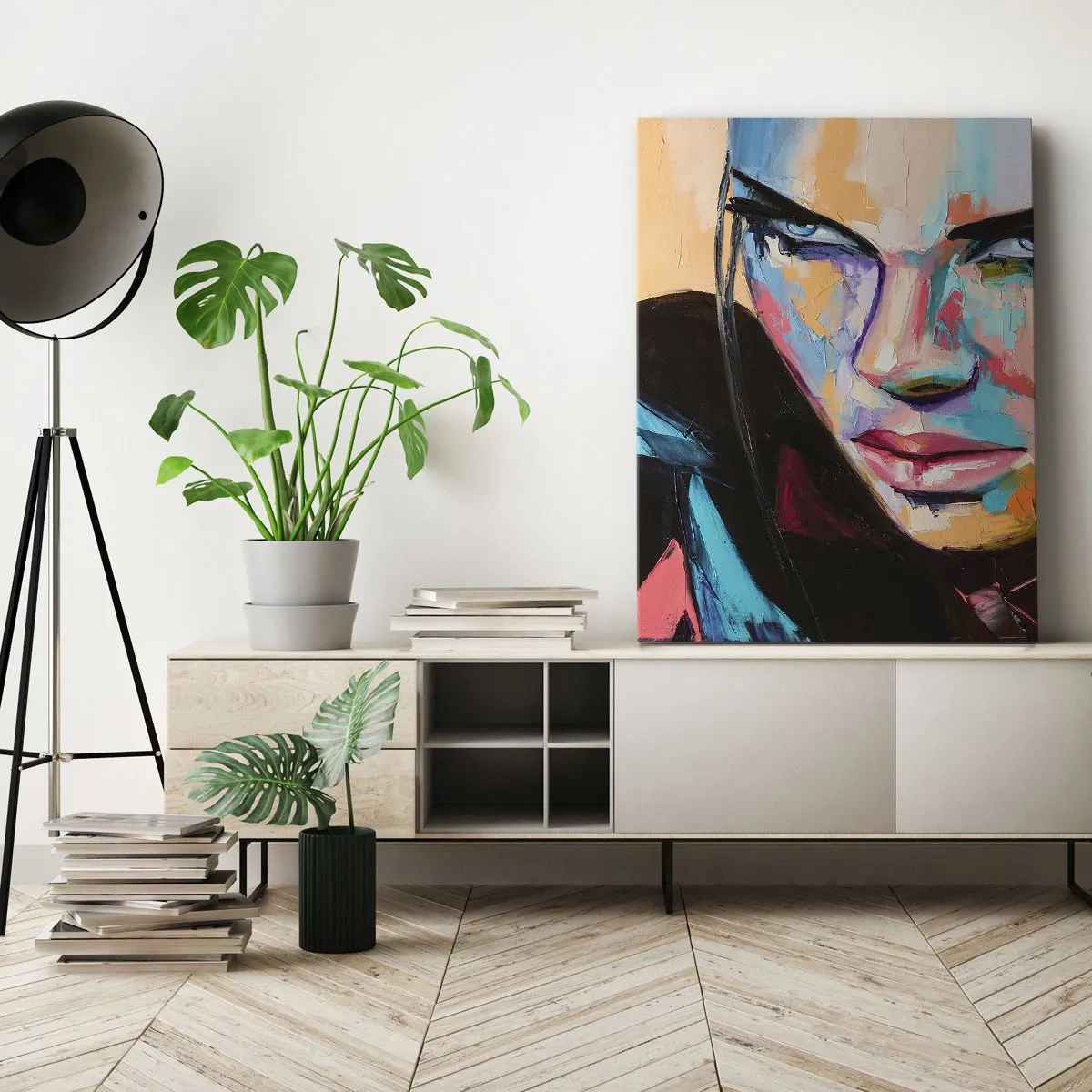 Vászonkép - Szívében vad - 55x100 cm