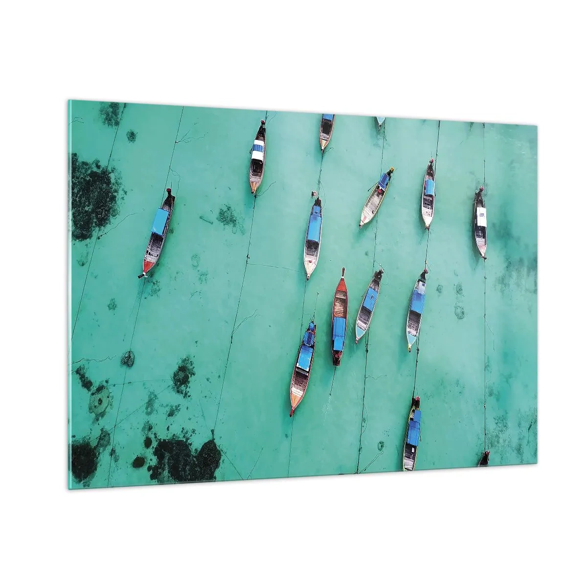 Üveg kép - Örömteli várakozásban - 100x70 cm