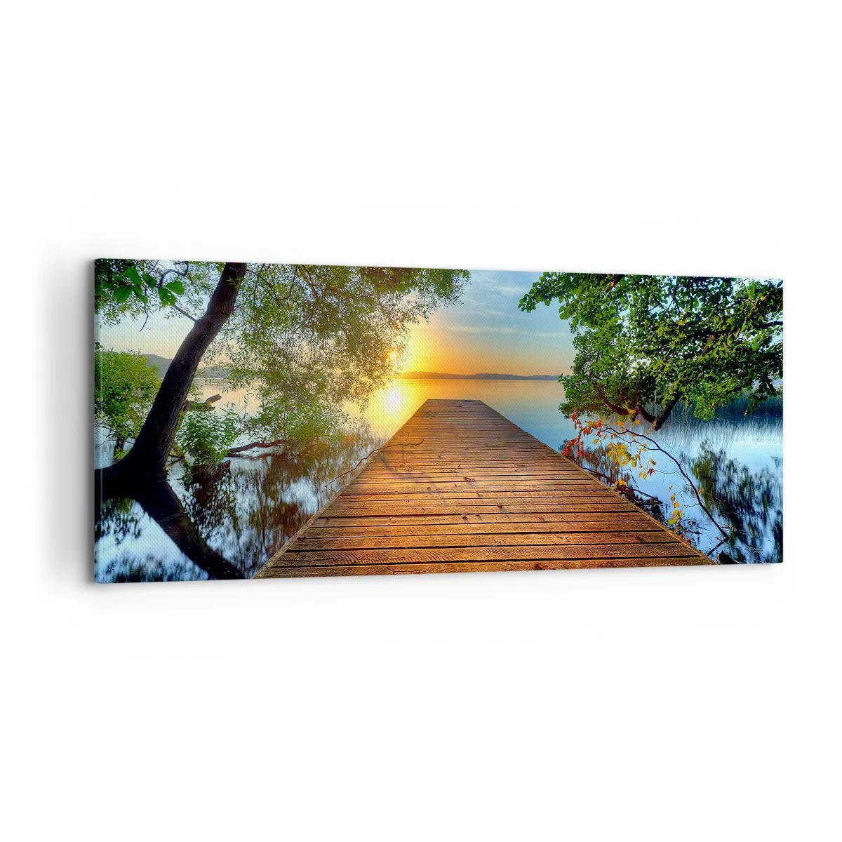 Vászonkép - Ne siess, ülj le - 120x50 cm