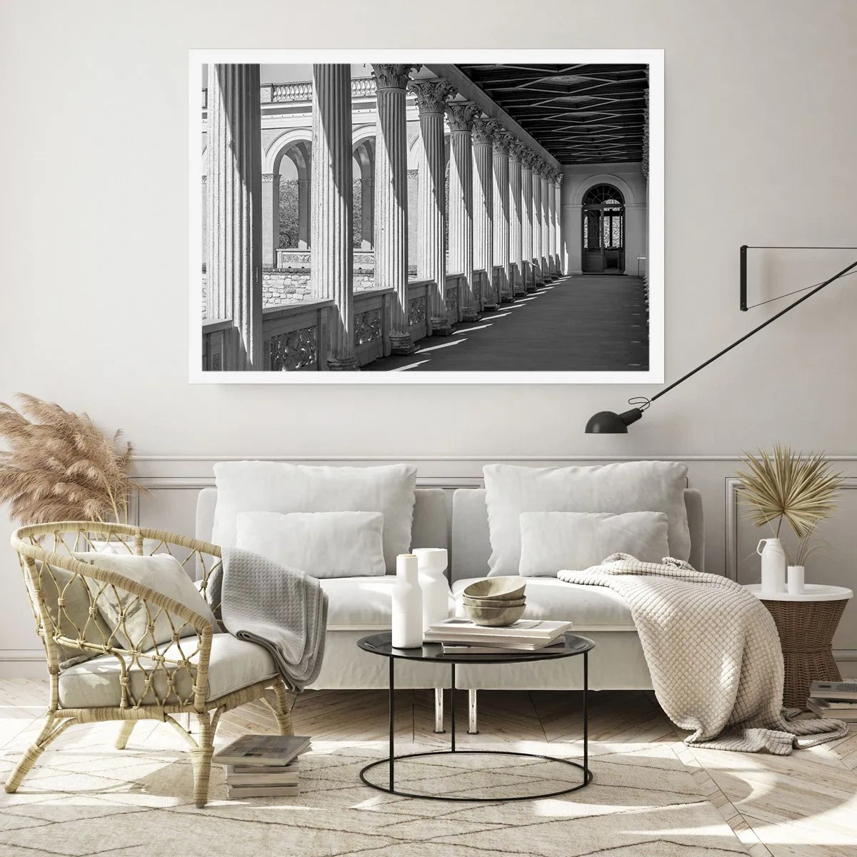 Poszter - Napsütötte árkádsor - 100x70 cm