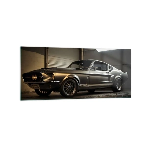 Üveg kép - Visszatérés a múltba - 120x50 cm