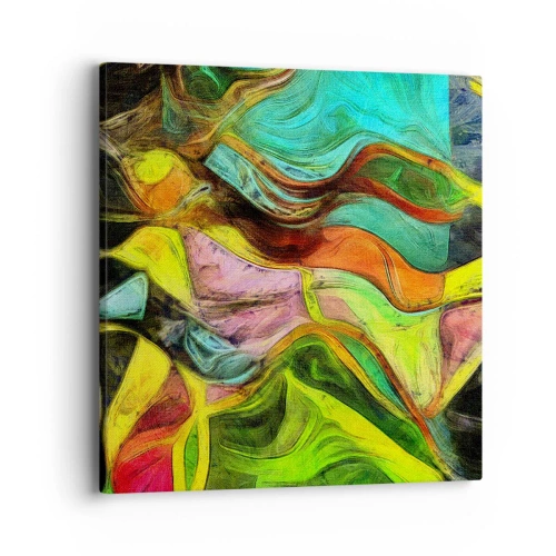 Vászonkép - A mozgás az élet - 40x40 cm