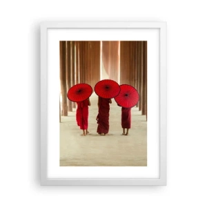 Poszter fekete keretben - Útban a Tiszta Föld felé - 30x40 cm