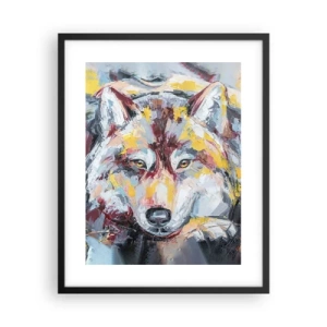 Poszter fehér keretben - Nyugalom a szeretteink között - 40x50 cm