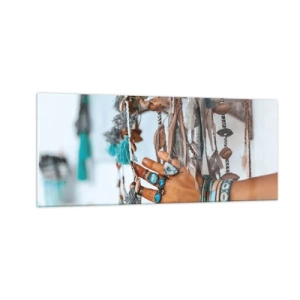 Üveg kép - Helyi kincsek - 100x40 cm