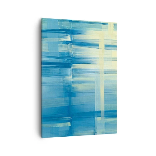 Vászonkép - Kompozíció türkizkékben - 50x70 cm