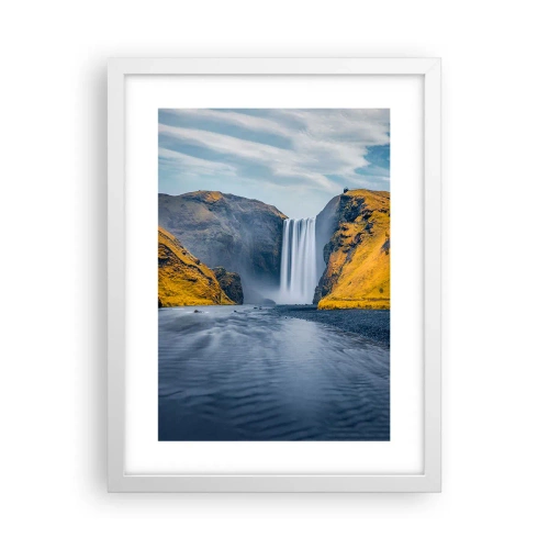 Poszter fekete keretben - Örök létezés, örök mozgás - 30x40 cm