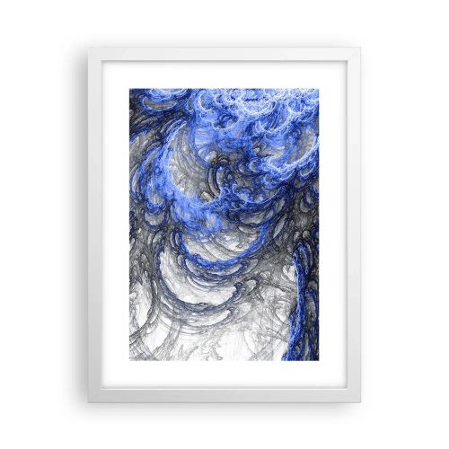 Poszter fekete keretben - Egy hullám születése - 30x40 cm