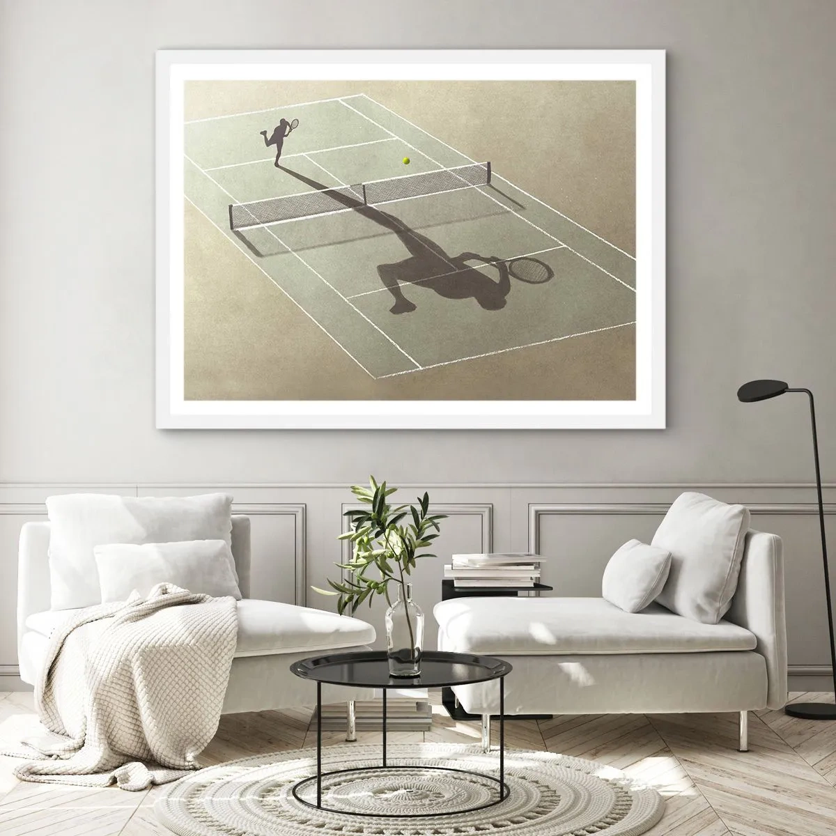 Poszter fekete keretben - Önmagumk legyőzése - 100x70 cm