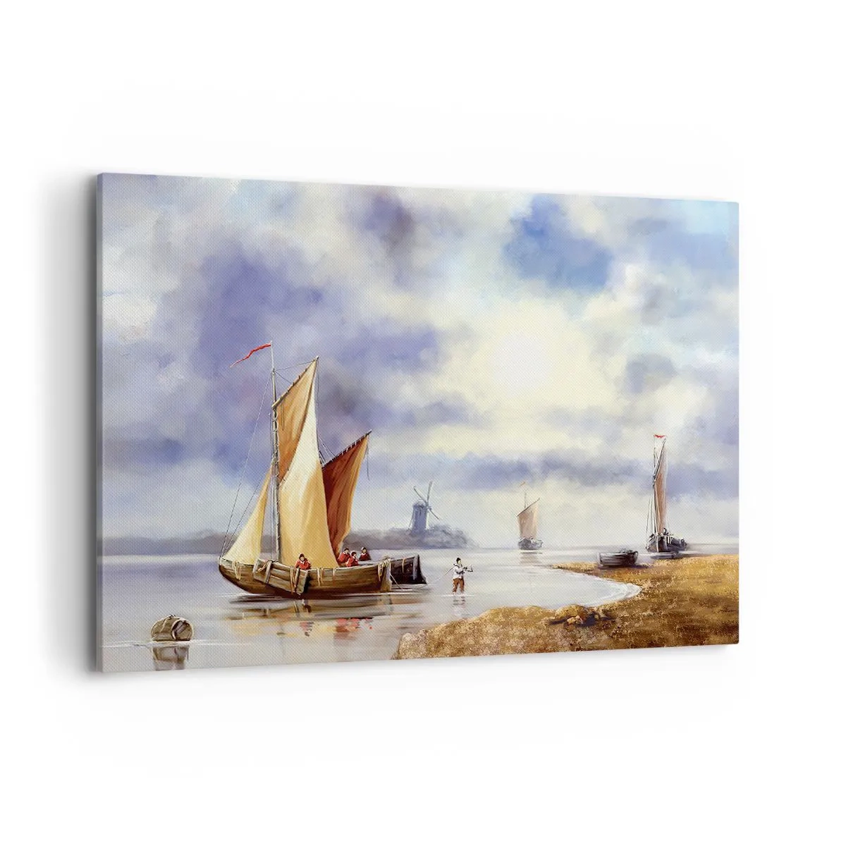 Vászonkép - A tengerészek visszatérése - 120x80 cm