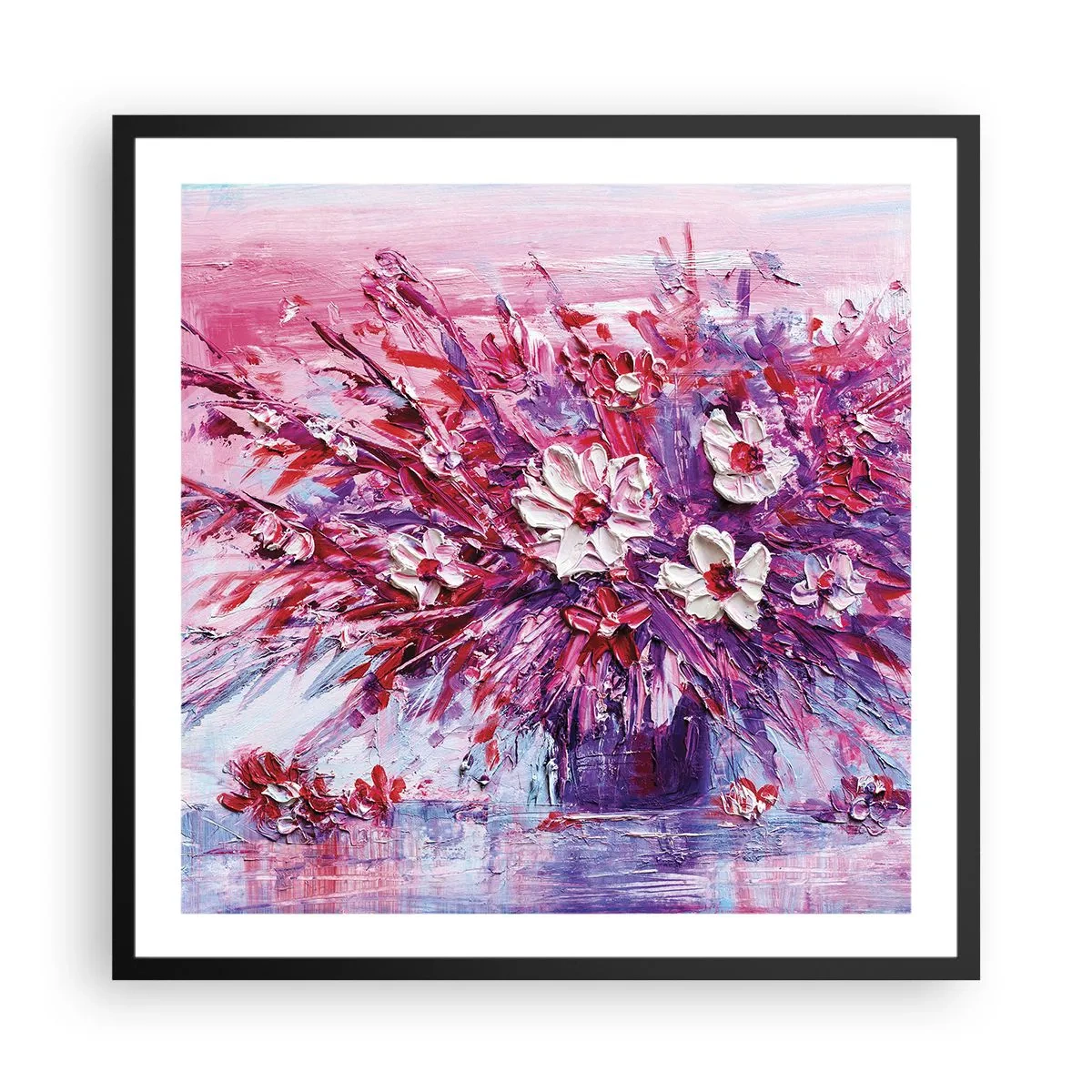 Poszter fehér keretben - Ártatlanság és szenvedély - 60x60 cm