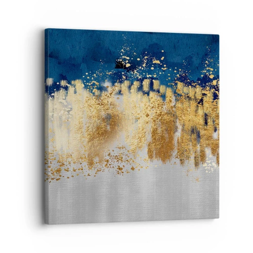 Vászonkép - Modern kompozíció csillogással - 30x30 cm