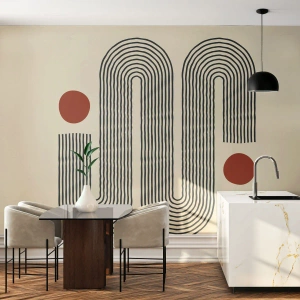 Fotótapéta Premium Canvas - Elejétől végéig - Absztrakció, Grafika, Minimalizmus - 500x350 cm