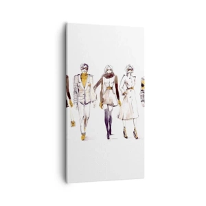 Vászonkép - Nem kikényszerített sikk, szabad elegancia - 55x100 cm