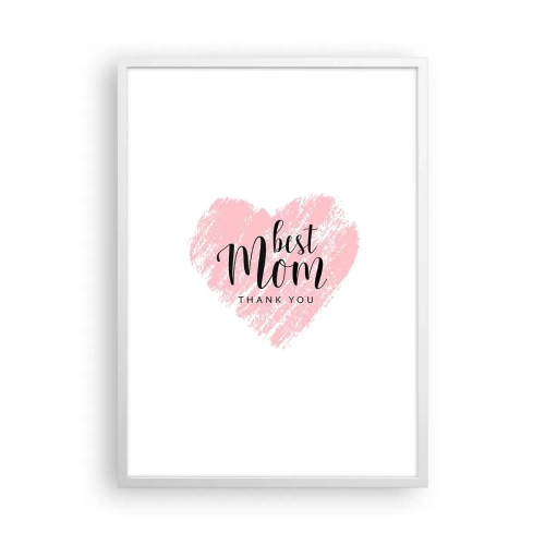 Poszter fekete keretben - Mindig a megfelelő pillanat - 50x70 cm