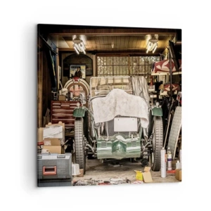 Vászonkép - Vissza a múltba - 50x50 cm