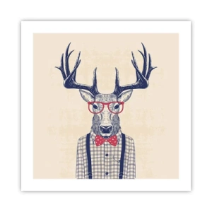 Poszter - Mókás extravagancia - 50x50 cm