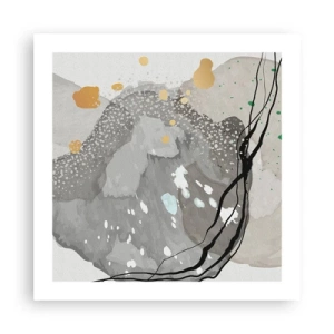 Poszter - Organikus kompozíció - 50x50 cm