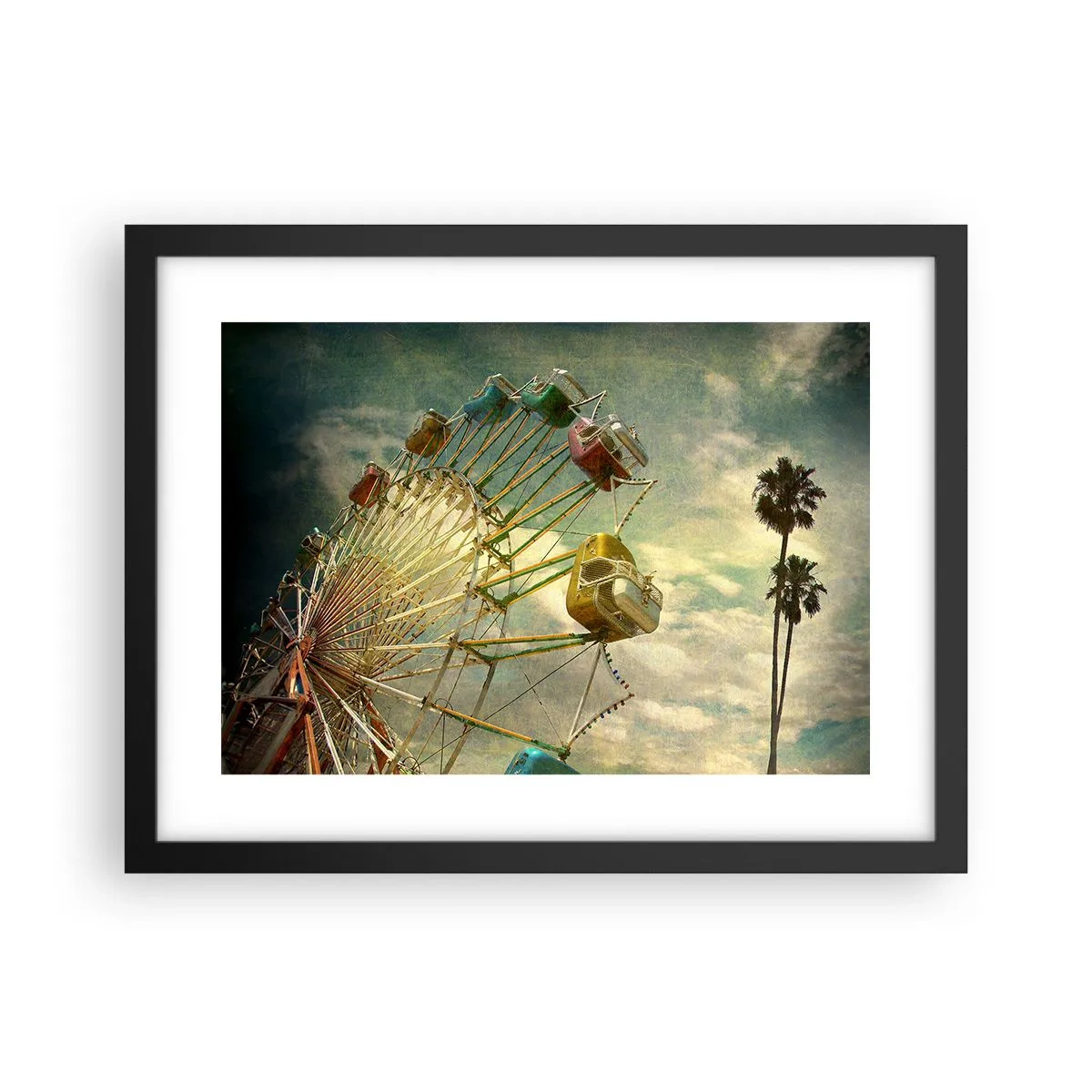 Poszter fehér keretben - Lesz, lesz mulatság.... - 40x30 cm