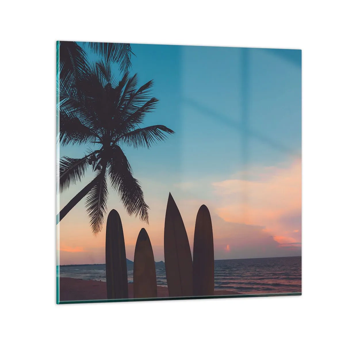 Üveg kép - Holnap is móká lesz - 60x60 cm