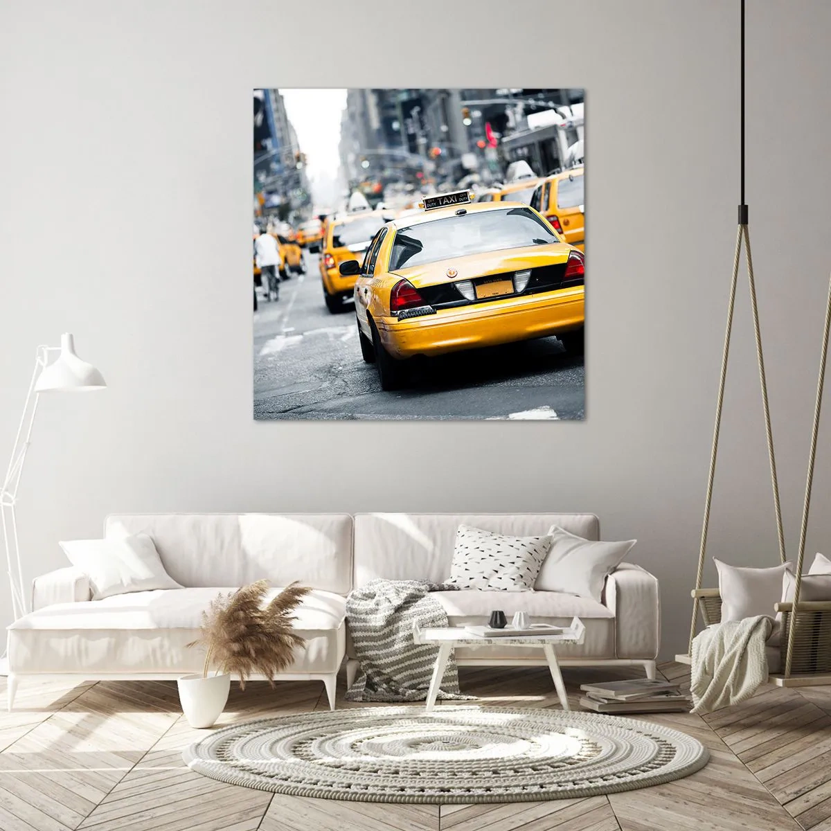 Vászonkép - Csak ebben a városban - 50x50 cm