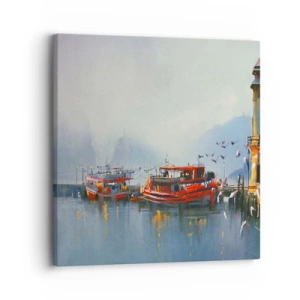 Vászonkép - A világ végén - 30x30 cm