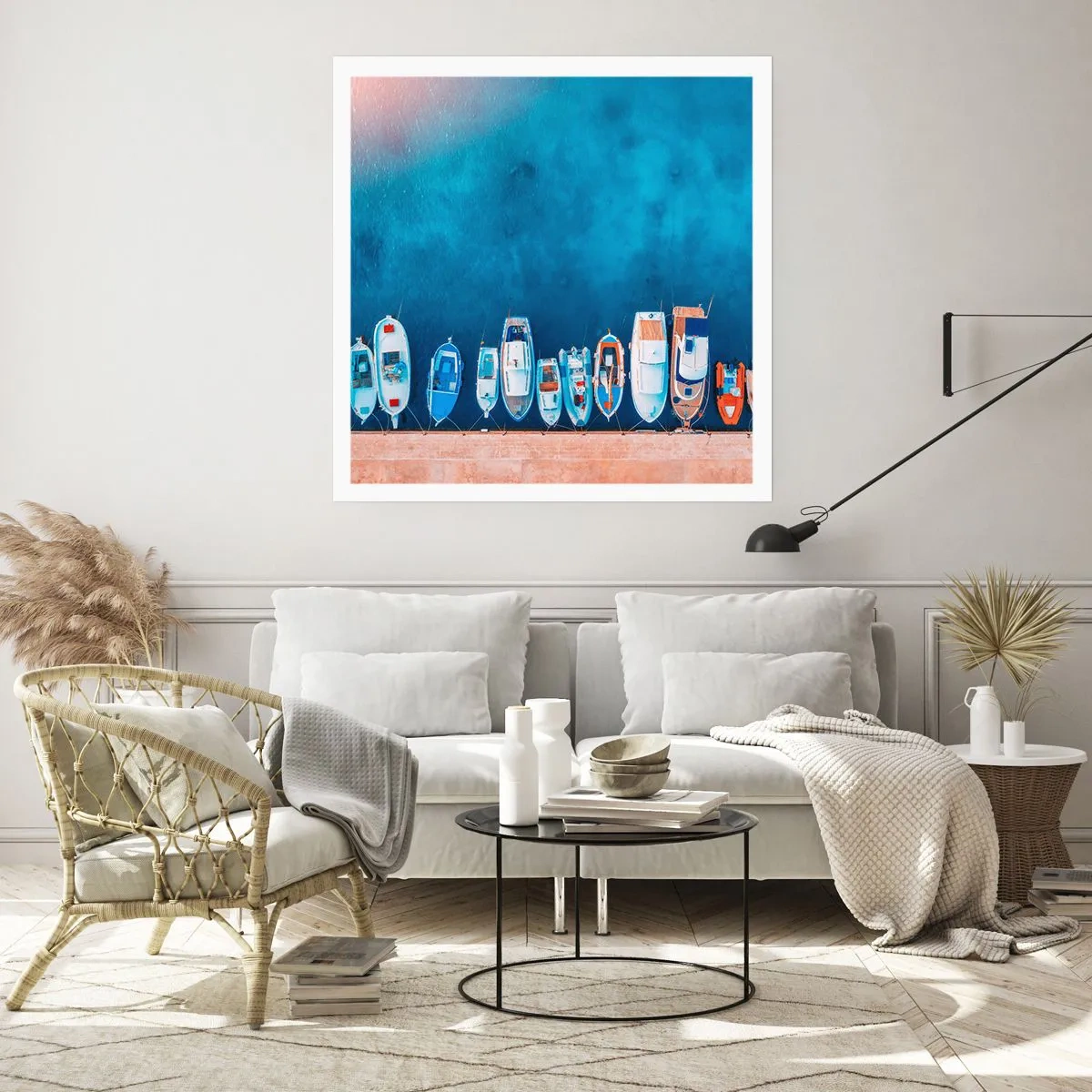 Poszter - Egy sorban - 40x40 cm