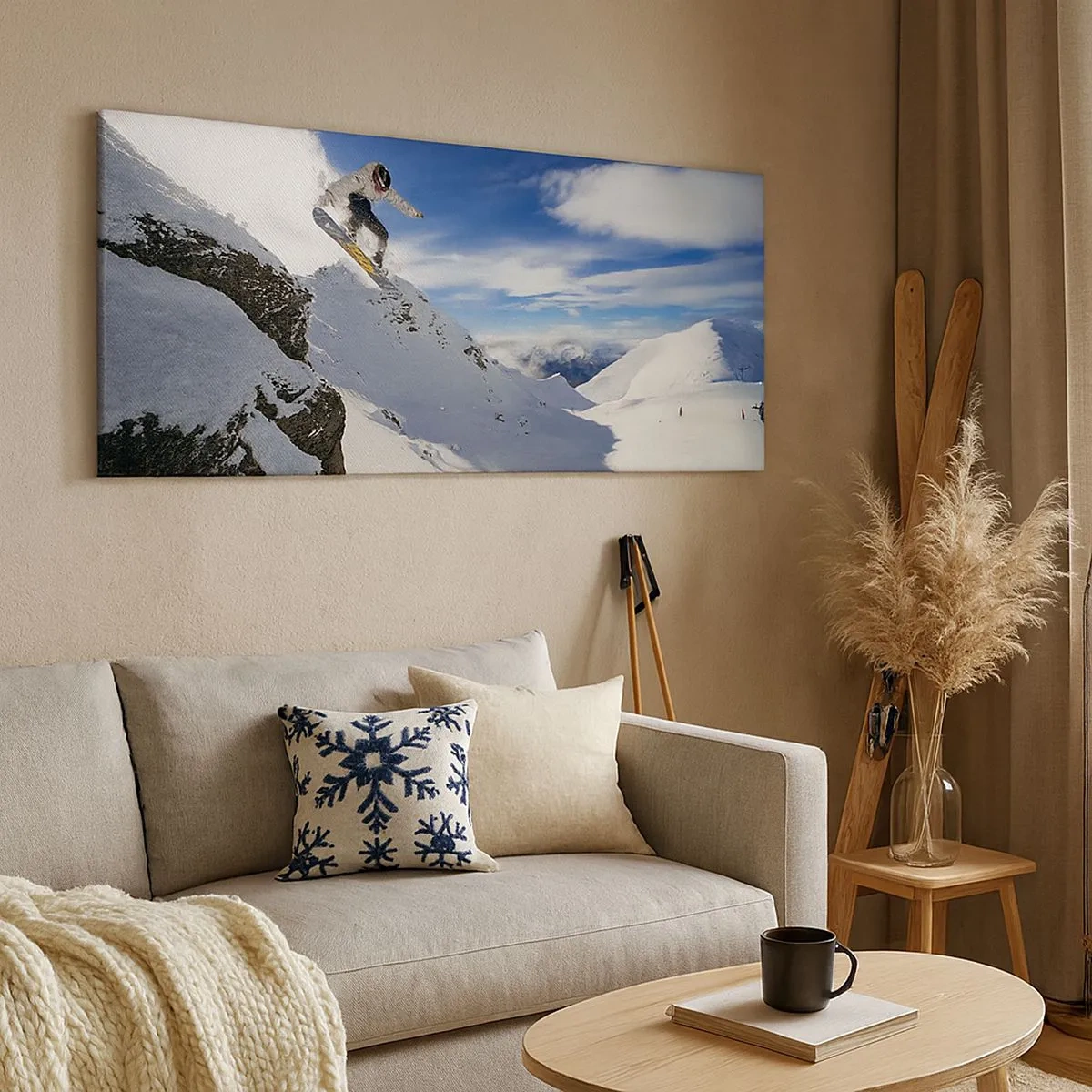 Vászonkép - Szabadság határok nélkül - 100x40 cm