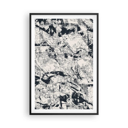 Poszter fehér keretben - Az ellentétek egymásba fonódása - 61x91 cm