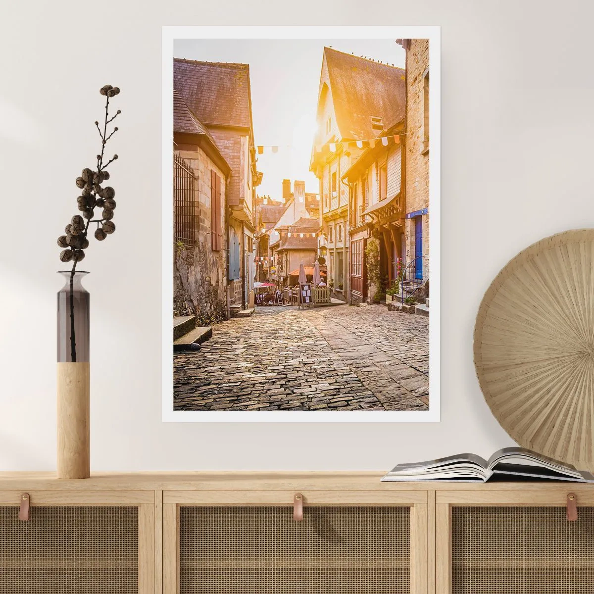 Poszter - A város fehér szelleme - 70x100 cm