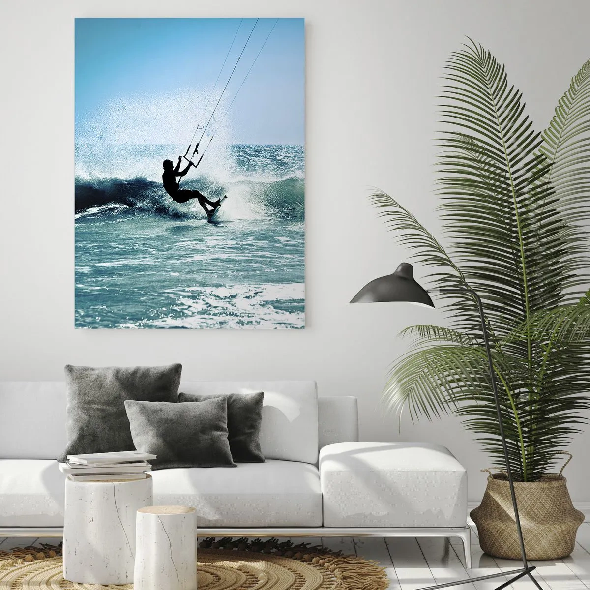 Üveg kép - Ragadtasd el magadat - 50x70 cm