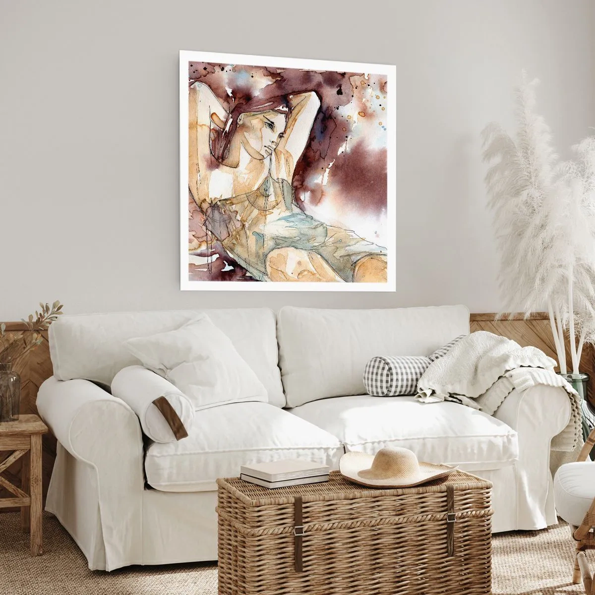 Poszter - Lila hangulatban - 60x60 cm