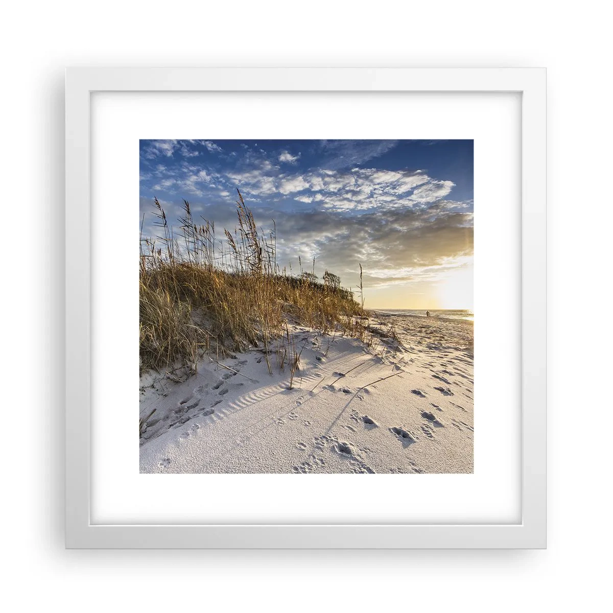 Poszter fekete keretben - Meghívás egy sétára - 30x30 cm