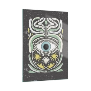 Üveg kép - Törzsi rituálék - 50x70 cm