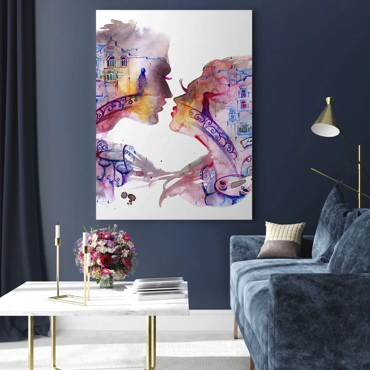 Üveg kép - A sóhajok titkos hídja - 50x70 cm