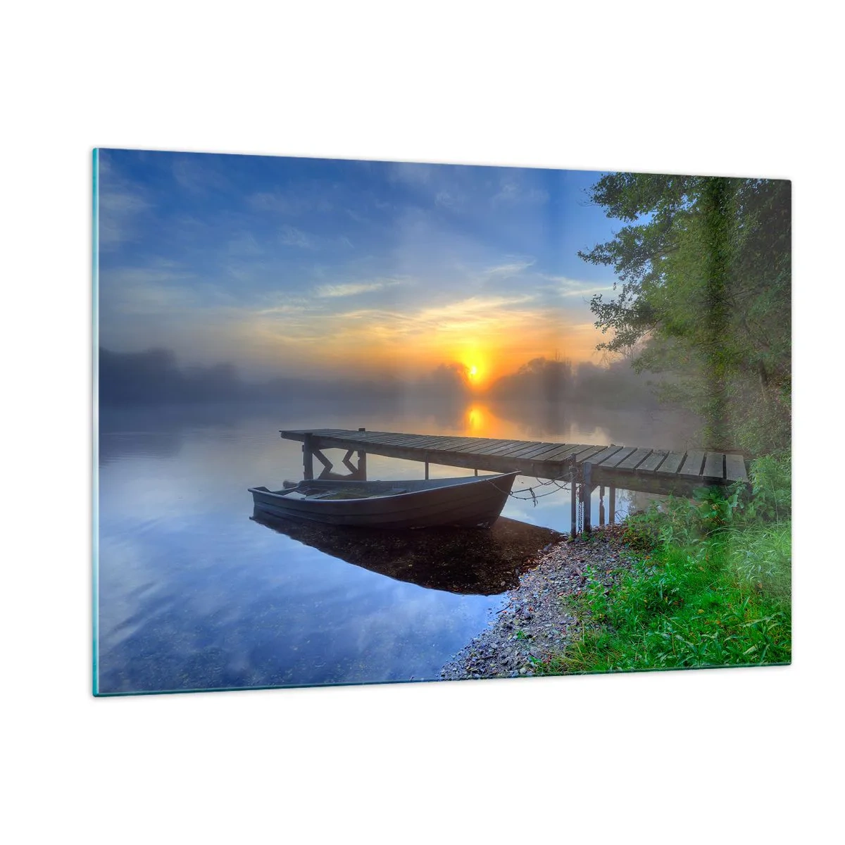 Üveg kép - Hogyan válik a hétköznapi varázslatossá - 120x80 cm