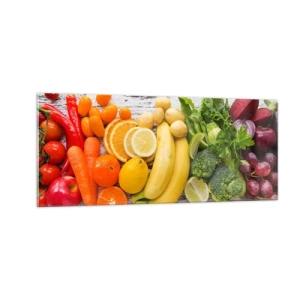 Üveg kép - Ez nem elég? - 100x40 cm