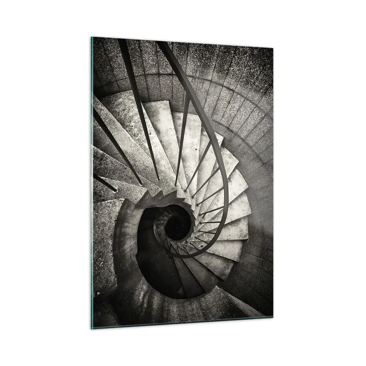 Üveg kép - Lépcsőn fel, lépcsőn le - 50x70 cm